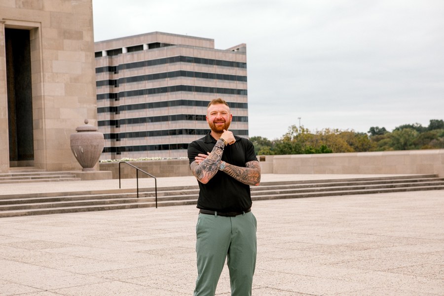 Big Mike — Kansas City real estate agent at Liberty Memorial