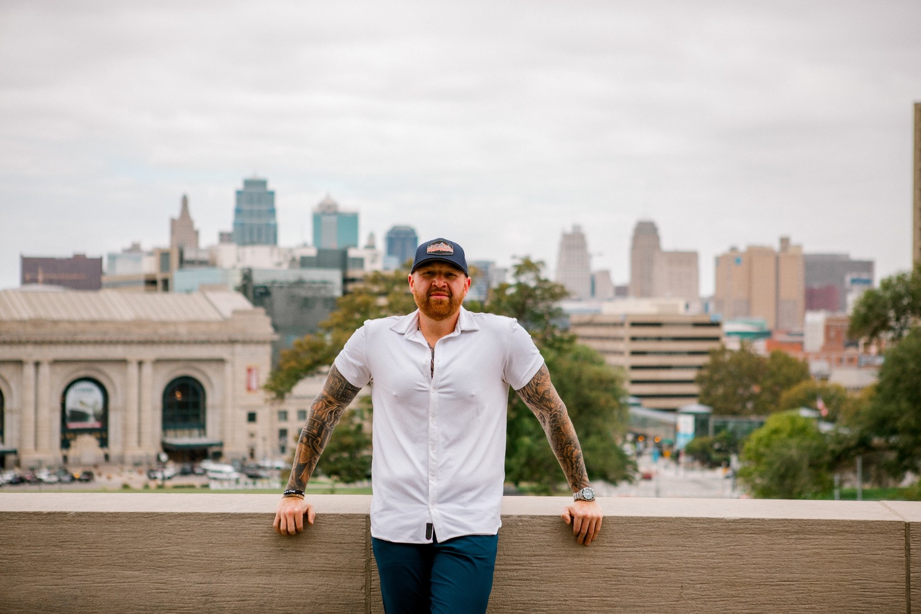 Big Mike — Kansas City real estate agent at Liberty Memorial